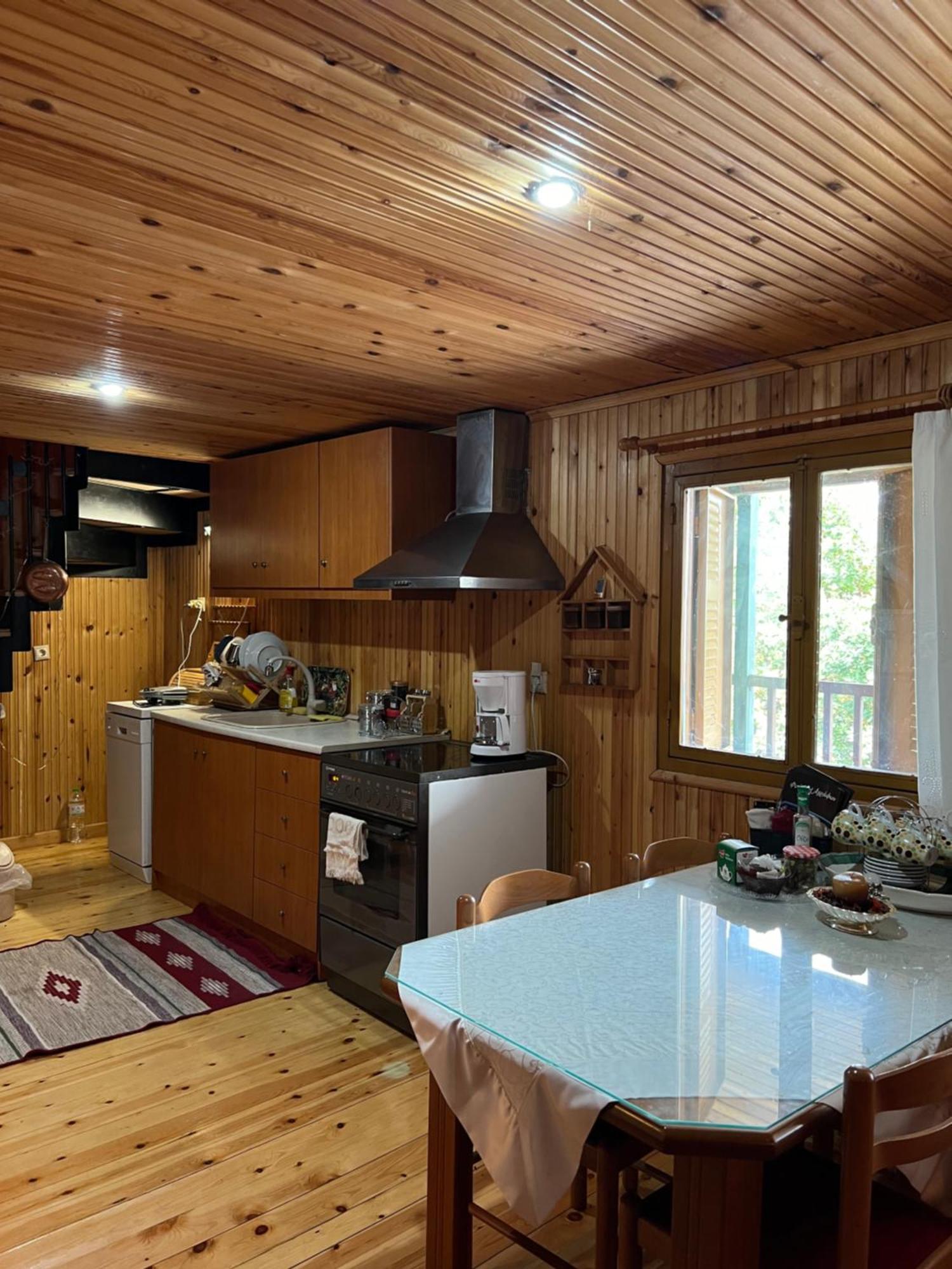 Traditional Wooden Apartment Koutsodímos 外观 照片